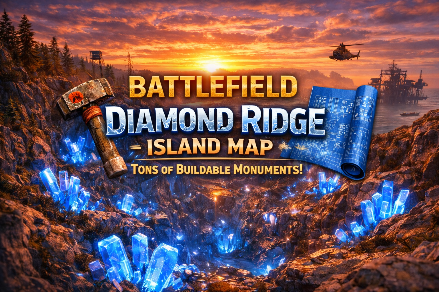 Battlefield Diamond Ridge Island