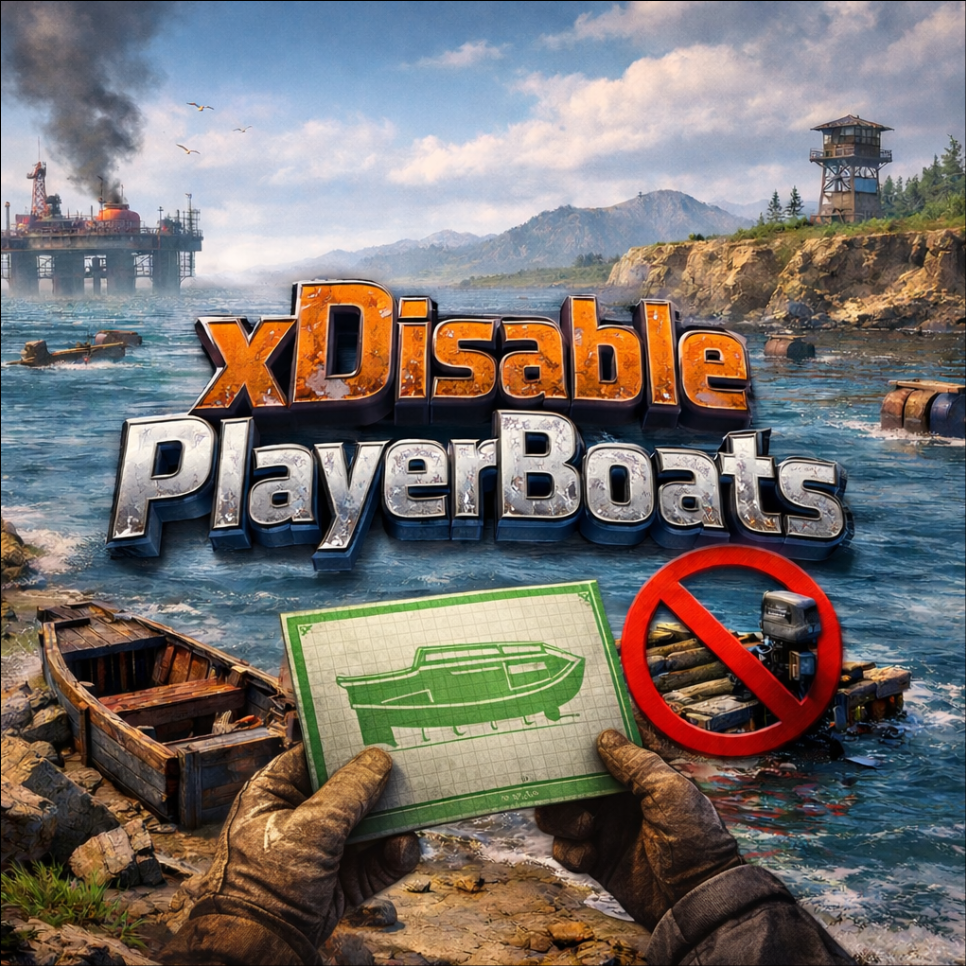 Disable Player-made Boats + Event