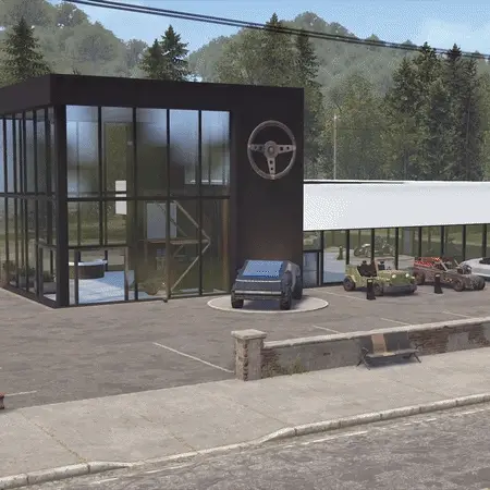 High-End Car Dealership