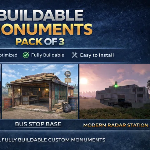 Buildable Monuments Pack Of 3