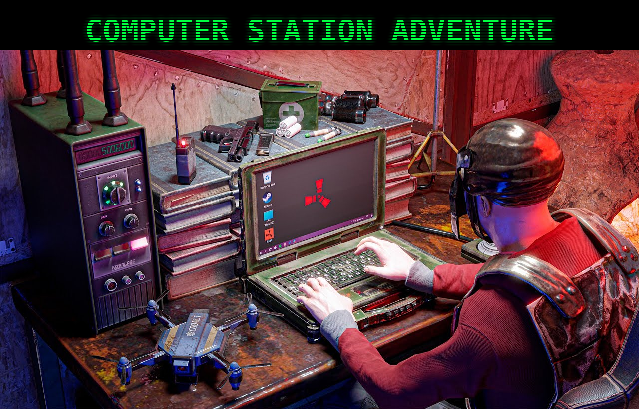 Computer Station Adventure