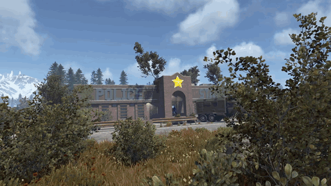 abandoned police station 🔫