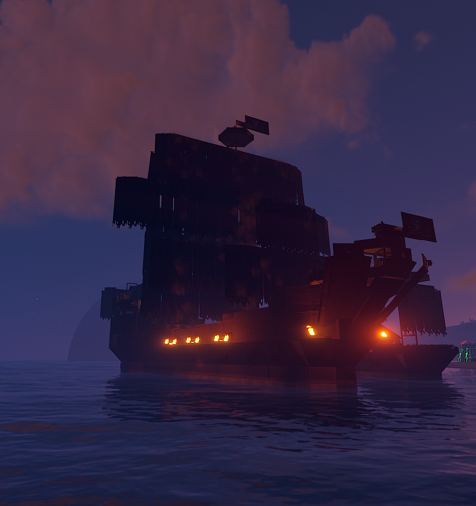Raidable Large Ship