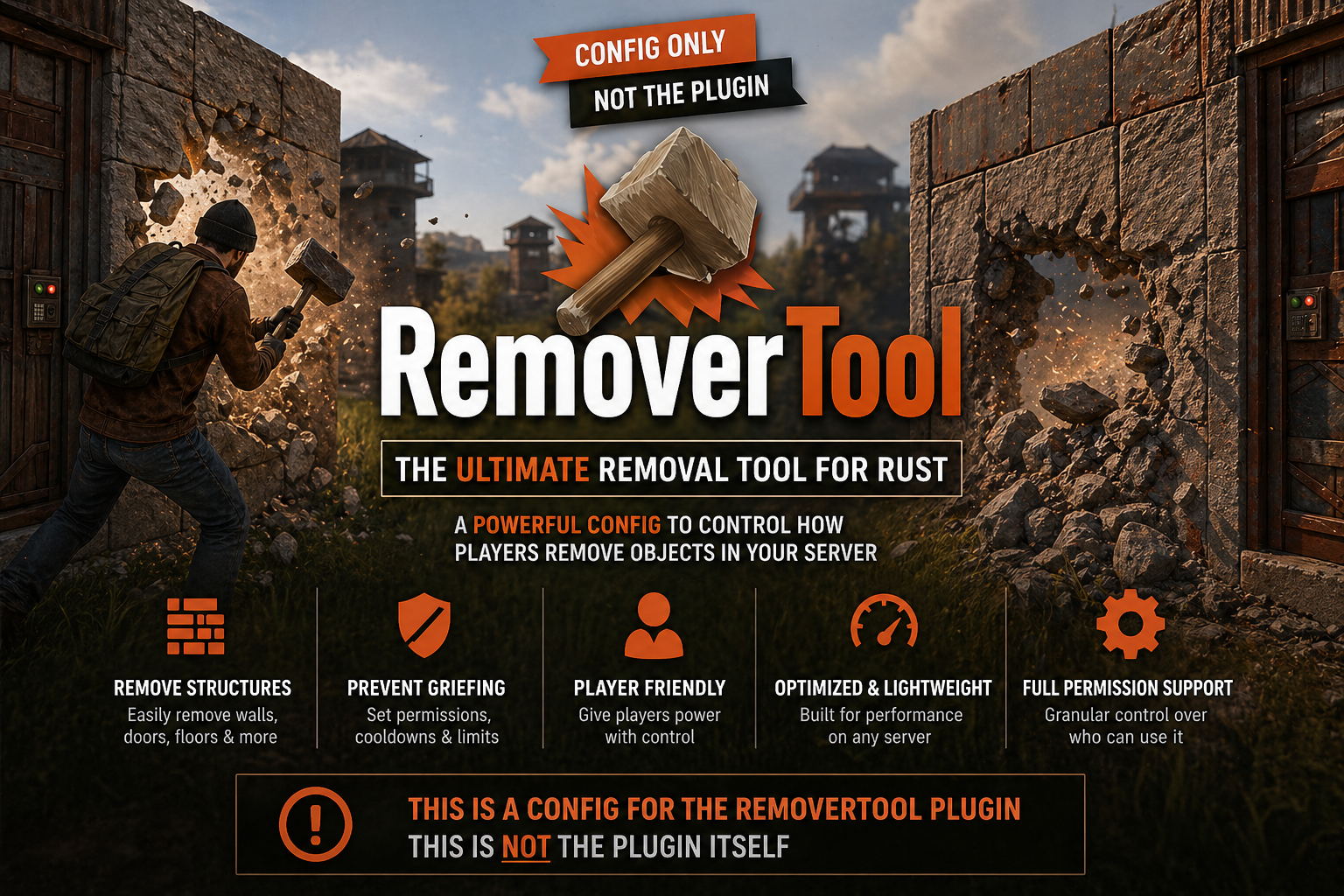 RemoverTool Plugin Config