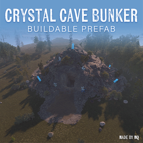 Crystal Cave Bunker Buildable Prefab