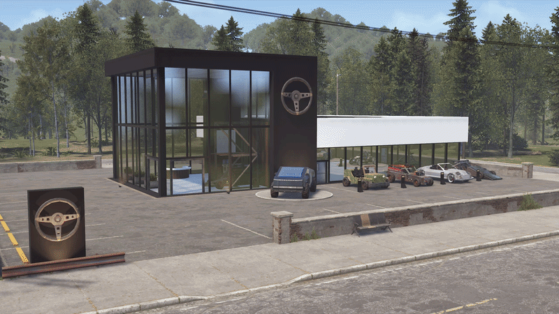 High-End Car Dealership