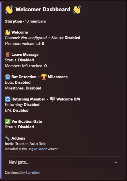 Welcomer Bot